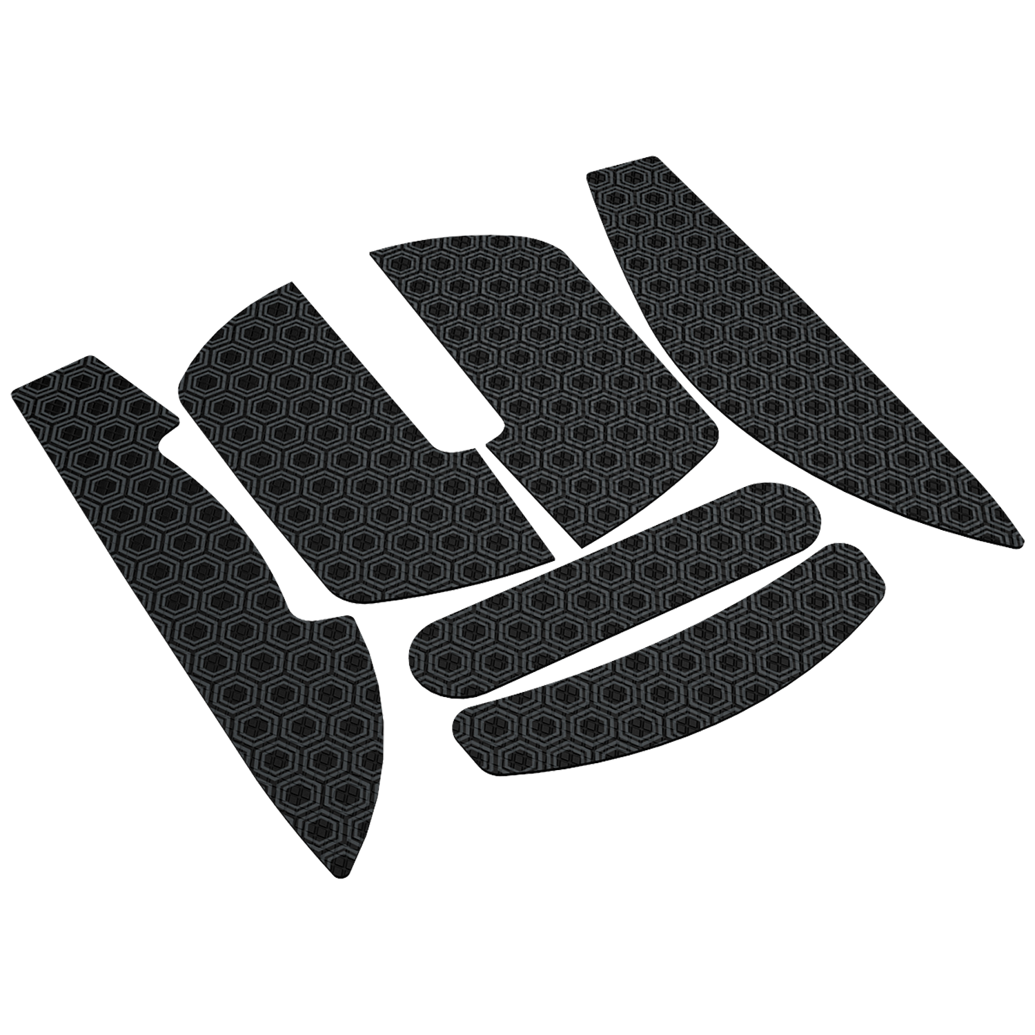 HATOR Anti-slip mouse grip tape for HATOR Quasar 3 series Black-Grey S (ACC093) image 2