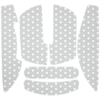 HATOR Anti-slip mouse grip tape for HATOR Quasar 3 series White-Grey (ACC083)