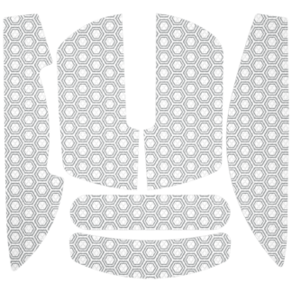 HATOR Anti-slip mouse grip tape for HATOR Quasar 3 series White-Grey (ACC094)