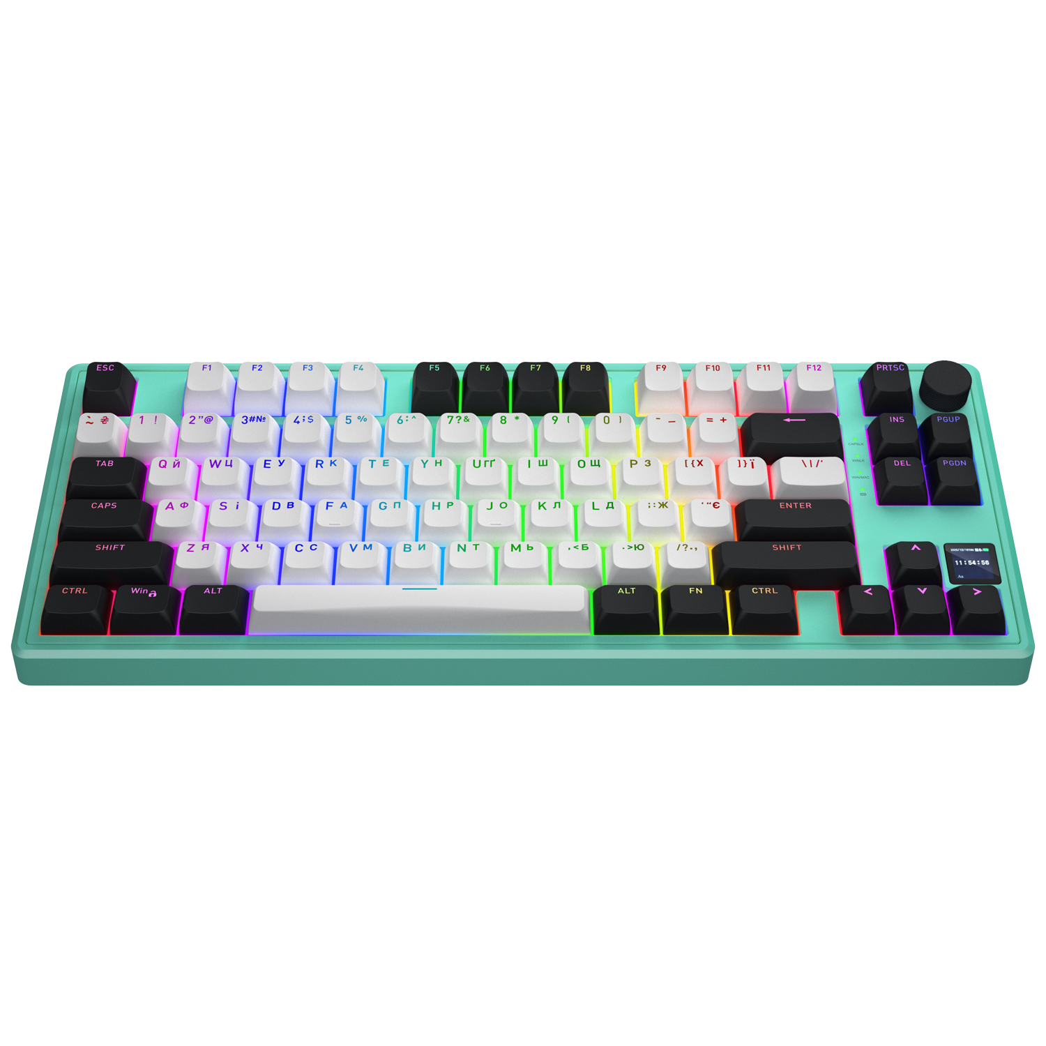 HATOR Skyfall 80 PRO Wireless Mint Silent Switches (HTK4180UA) bild 