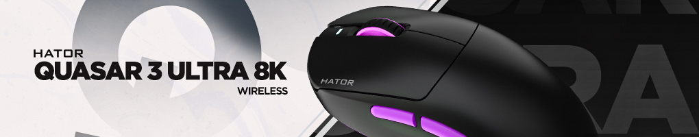 HATOR Quasar 3 Ultra 8K Wireless on sale!